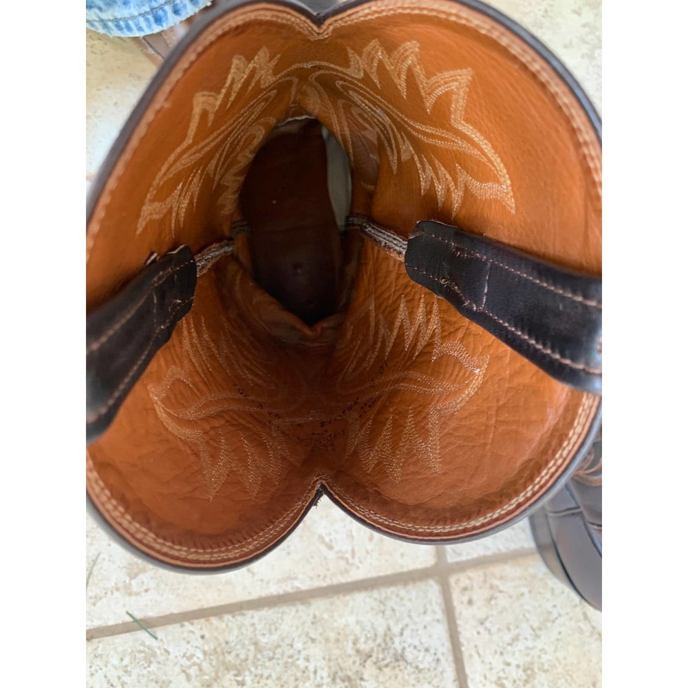 NOCONA handcrafted leather cowboy boots - Picture 9 of 10